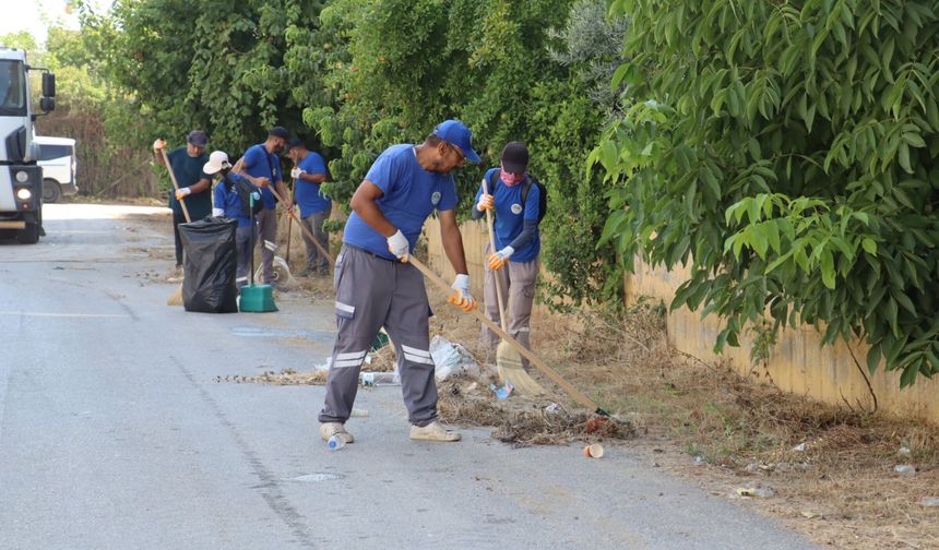 Toroslar Belediyesinden sokaklar ve ortak yaşam alanlarında temizlik seferberliği