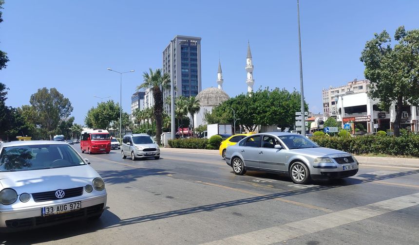 Mersin’de 12 Temmuz Pazar günü trafiğin durumu