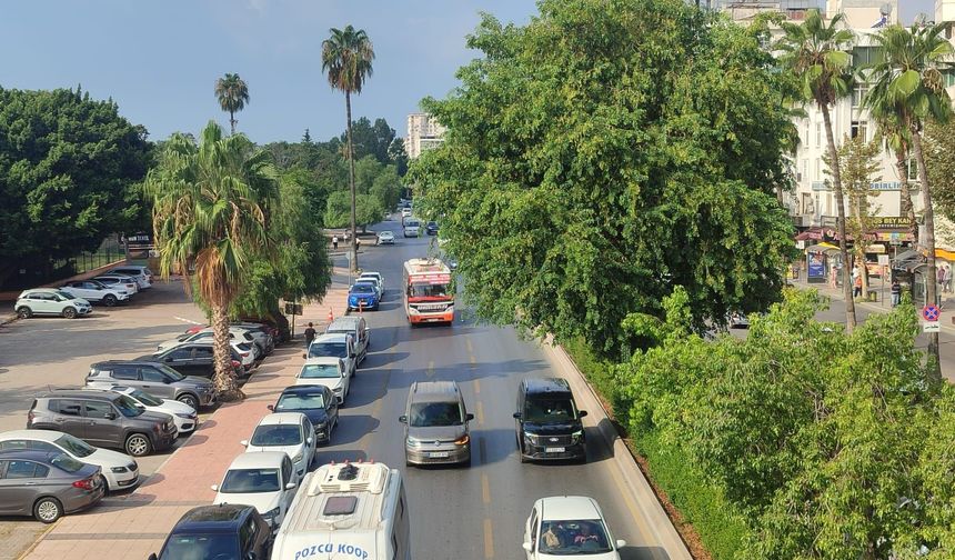 Mersin’de 17 Ağustos Pazartesi günü trafiğin durumu