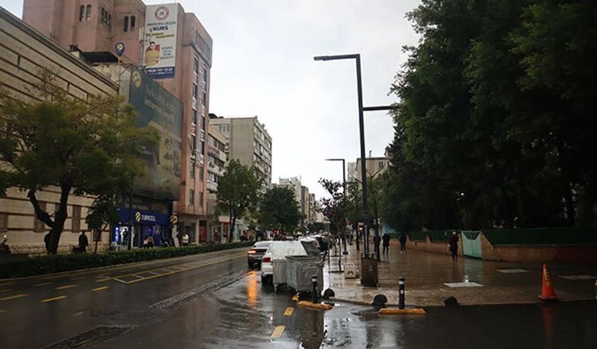Mersin’de 16 Ağustos Pazar gününde yağış bekleniyor