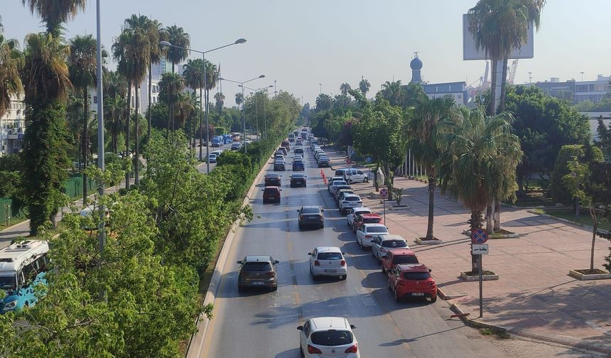 Mersin’de 20 Ağustos Perşembe günü trafiğin durumu