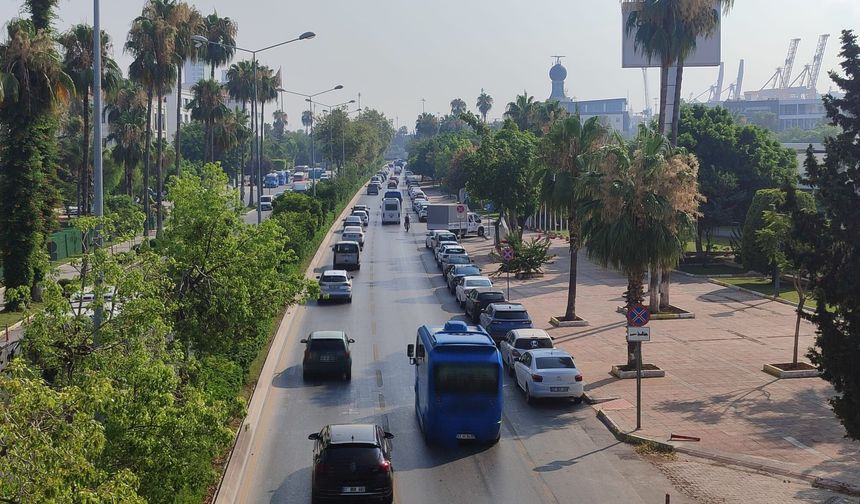 Mersin’de 26 Ağustos Çarşamba günü trafiğin durumu