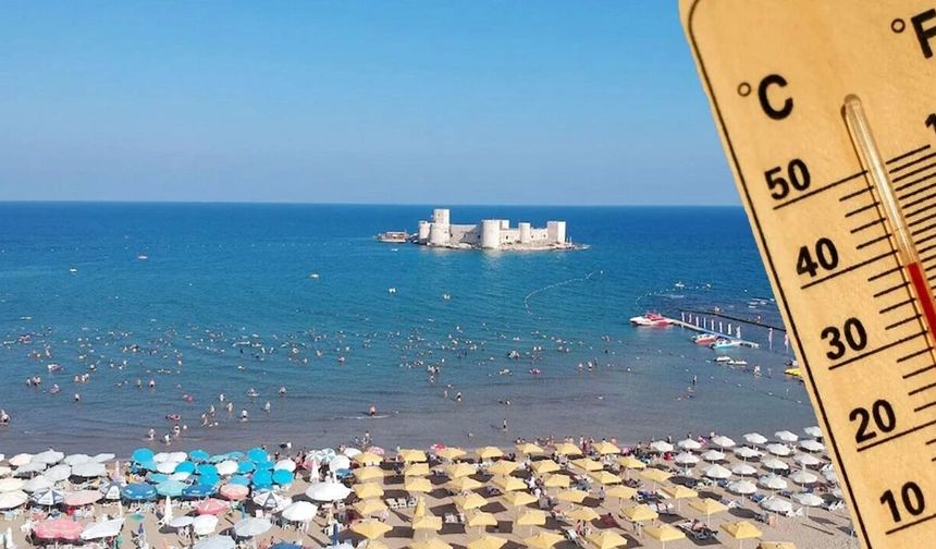 Mersin’de deniz suyu sıcaklığı 33 dereceye ulaştı: Daha da artması bekleniyor