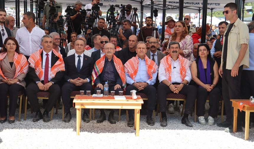 CHP Genel Başkanı Kılıçdaroğlu Toroslar'ın Yörük etkinliğinde