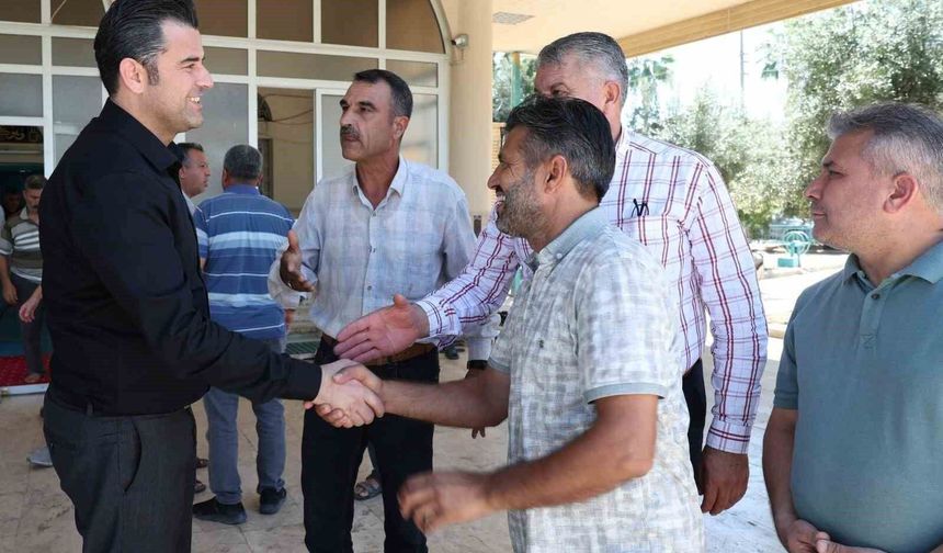 Beşikçi, Huzurkent'te 5 mahalle muhtarı ve vatandaşlarla buluştu