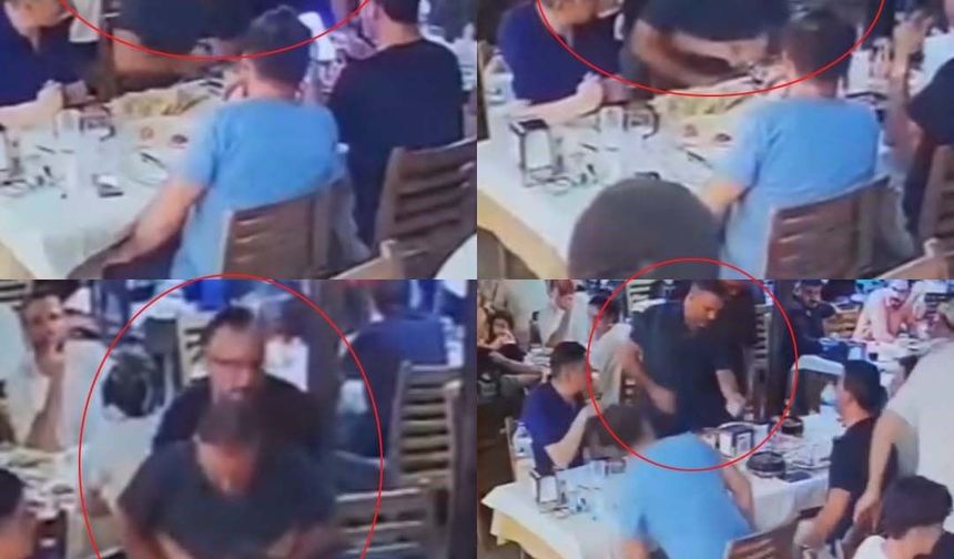 Boğazına lokma kaçan vatandaşı Heimlich manevrası kurtardı
