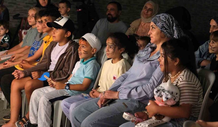 Çocuklar 'Mahallemde Neşe Var' etkinliğinde buluştu