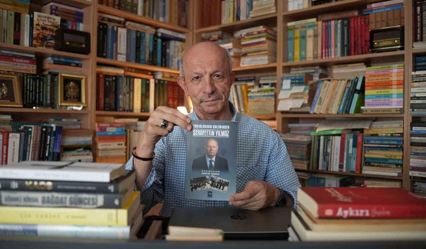 Gazeteci Sarıkoç'un hazırladığı 'Yakınlarının kaleminden Şerfettin Yılmaz' kitabı okuyucuyla buluştu