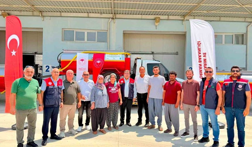 KDAKP Projesi kapsamında basınçlı su tankerleri üreticilere dağıtıldı