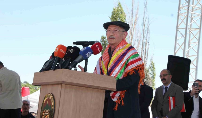 Kılıçdaroğlu: 'Yörük demek özgürlük demektir'