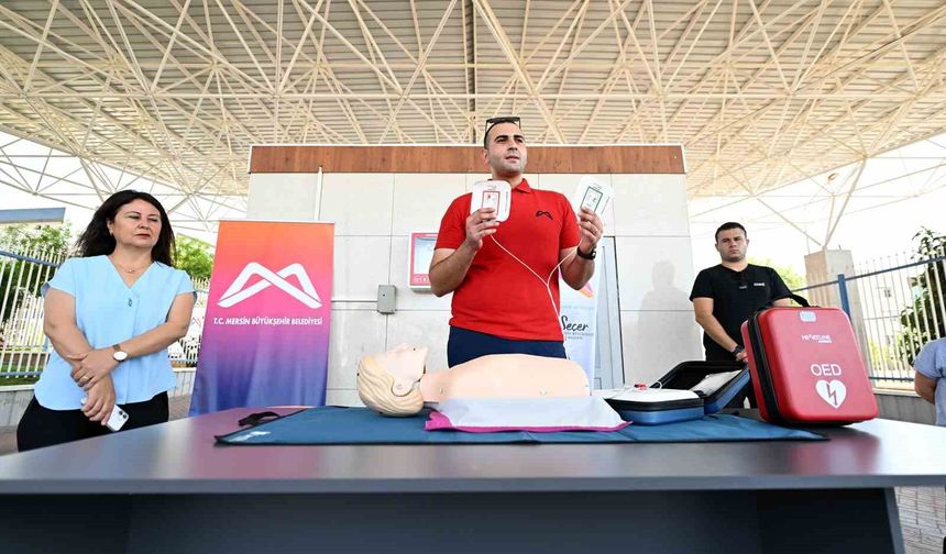 Mersin Büyükşehir Belediyesi 6 noktaya OED cihazı yerleştirdi