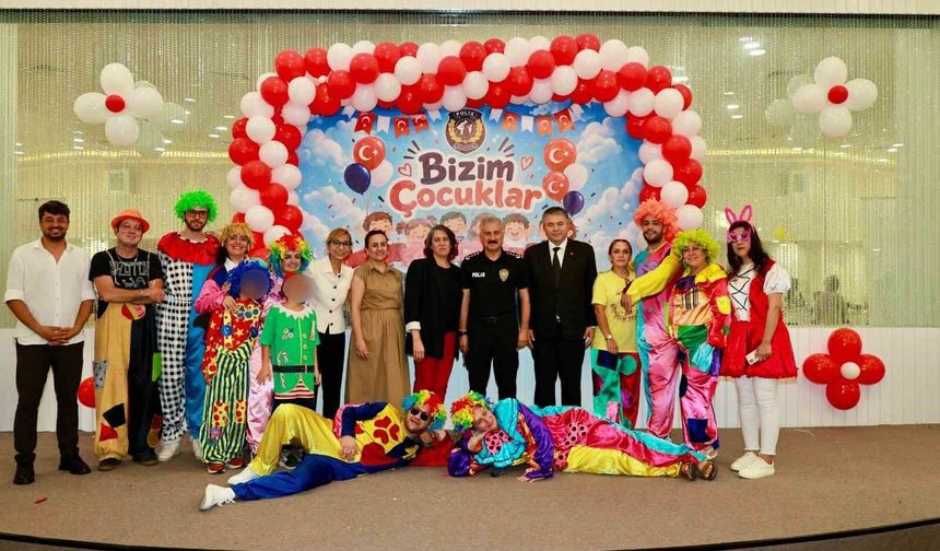 Mersin Emniyetinden çocuklara özel etkinlik