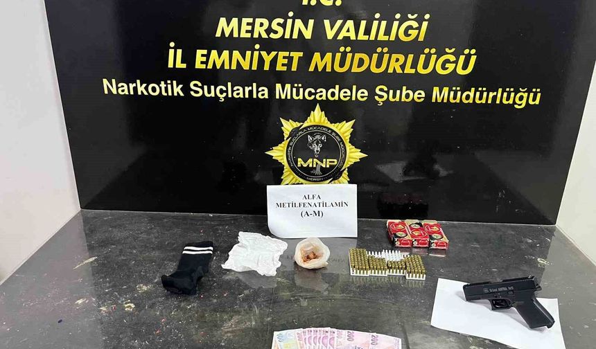 Mersin'de torbacılara yönelik operasyonda 4 şüpheli tutuklandı