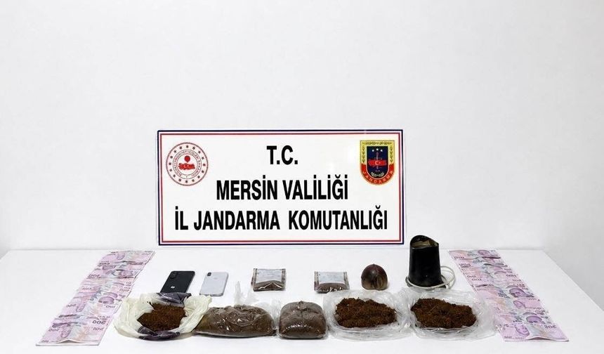Mersin'de uyuşturucu operasyonunda 3 şüpheli yakalandı