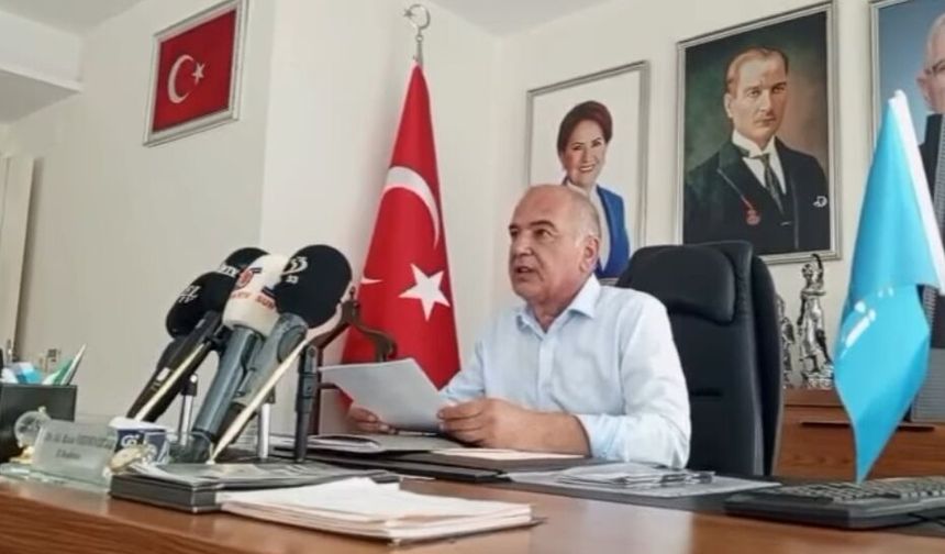 Mersin İYİ Parti İl Başkanı Dr. Özdeniz: “Biz, Türk milletinin tarafındayız”