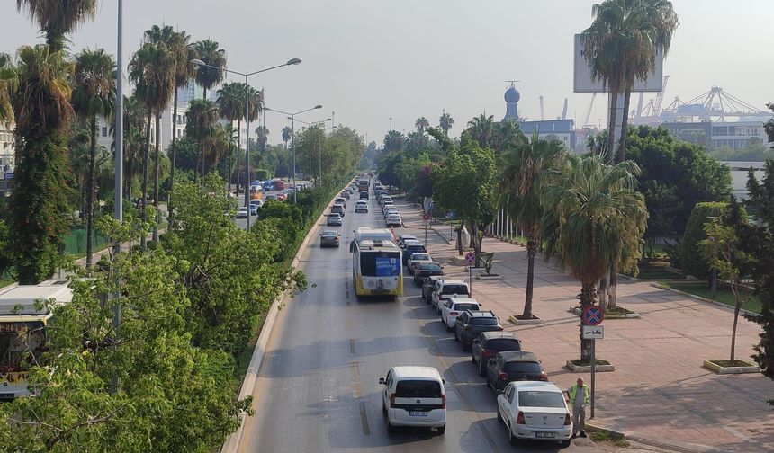 Mersin’de 24 Ağustos Pazartesi günü trafiğin durumu