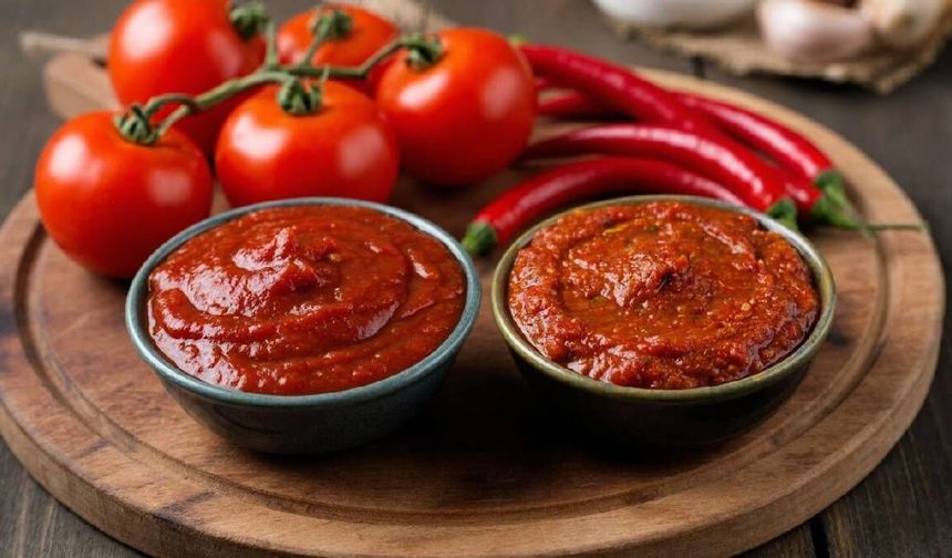 Sezonun ilk salçalık biber ve domatesleri Mersin Hali’ne düştü