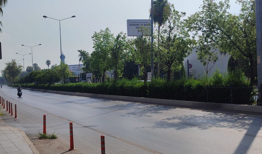 Haftanın son gününde Mersin’de yol durumu