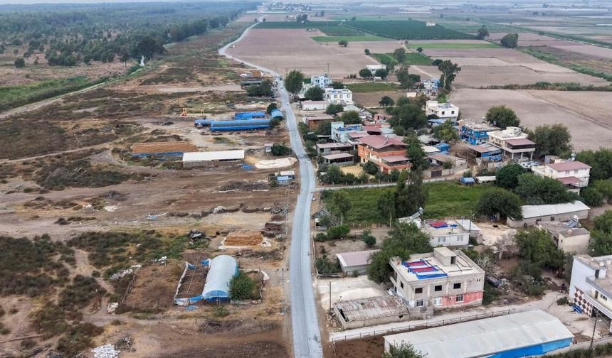 Tarsus'ta 40 yıldır kullanılmayan yol yeniden ulaşıma açıldı