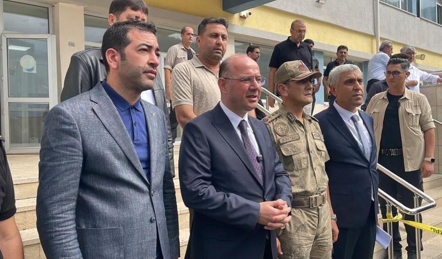 Osmaniye Valisi Serdengeçti: 'Öncelikle başımız sağ olsun, saldırıya uğrayan öğretmenimiz maalesef hayatını kaybetti'