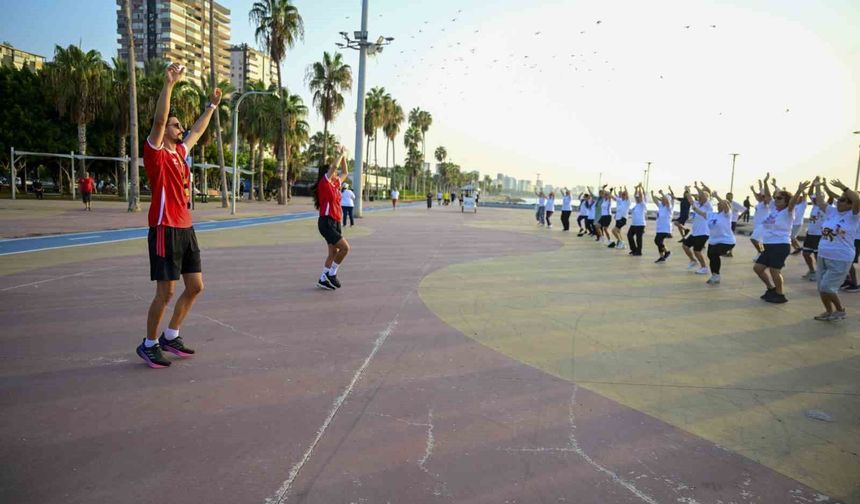 Mersin'de hareketlilik haftasında spor ve engelsiz ulaşım buluşması