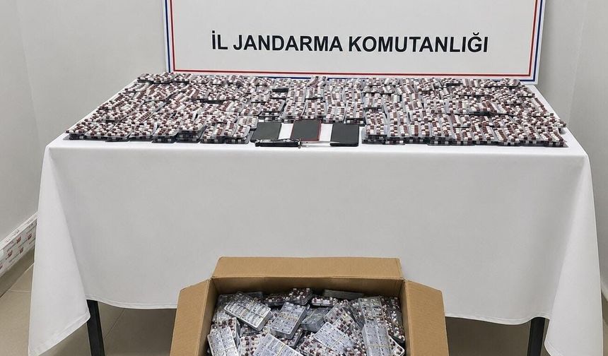 Mersin'de uyuşturucu haplarla yakalanan şüpheli tutuklandı