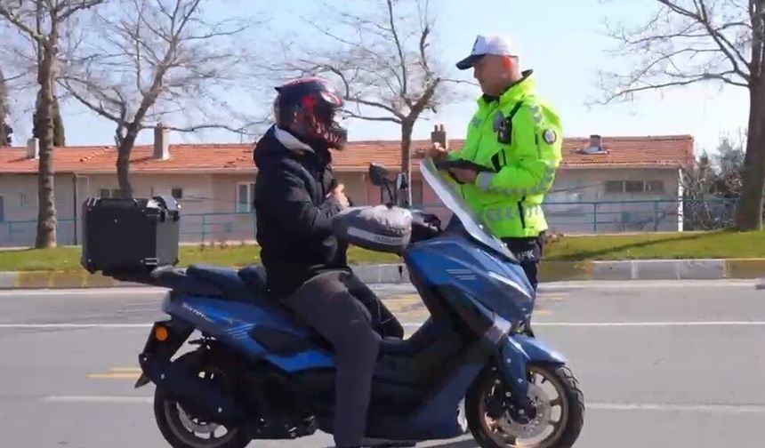 Motosiklet denetimleri 2026'nın ilk 8 ayında yüzde 108 arttı