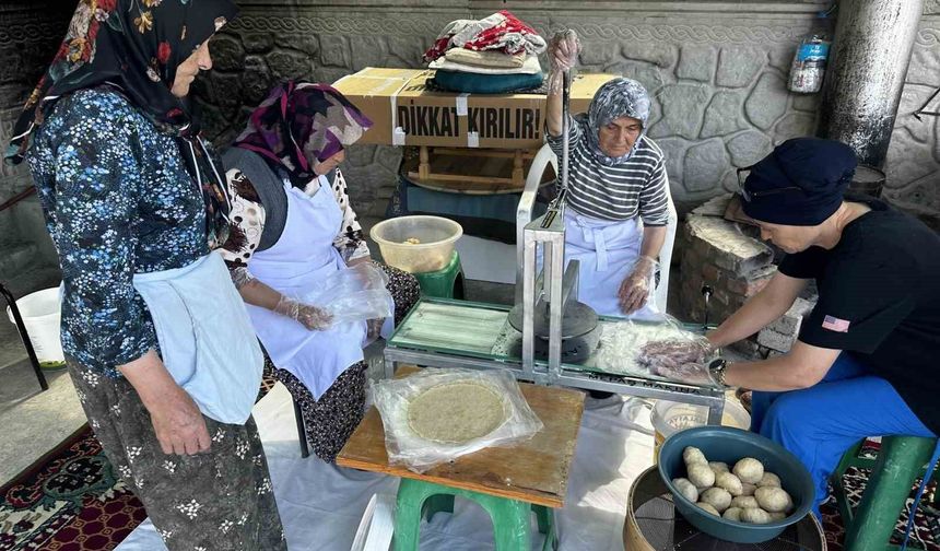 Tarihi değirmen kadınların emeğiyle üretim merkezine dönüştü