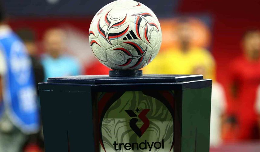 Trendyol Süper Lig'de 6. hafta heyecanı