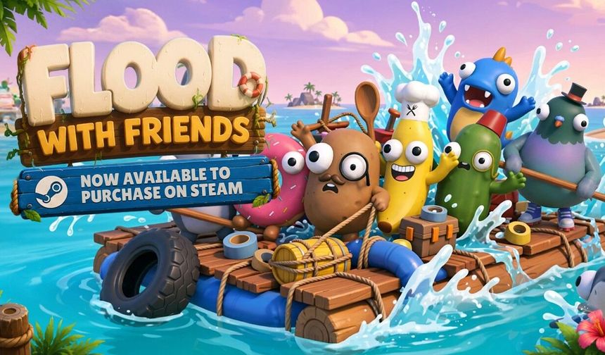 Bu oyunda arkadaşlarınızla maceradan maceraya koşacaksınız: Flood With Friends
