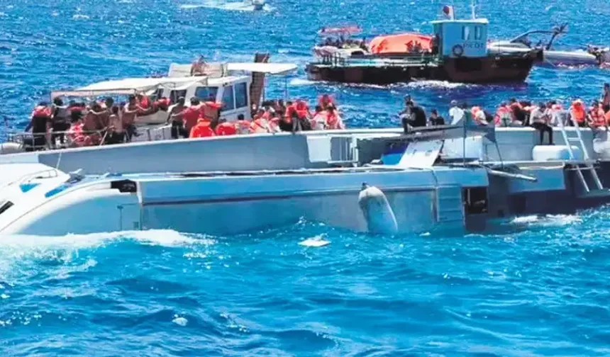KKTC'de batan geminin enkazında arama tamamlandı: Kayıplara rastlanmadı, kara kutu bulundu