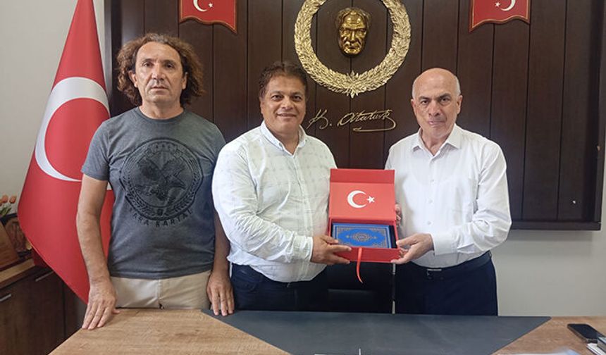 Mersin İl Müftüsü Mustafa Topal, MGC’yi ziyaret etti