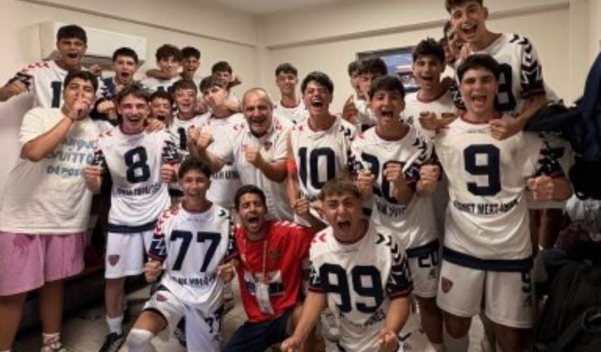 U-16 Yeni MİY, Sarıçam Kılıçlı 1965’i 5-0 mağlup etti