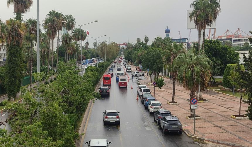 Mersin’de 12 Ekim Pazartesi günü trafiğin durumu
