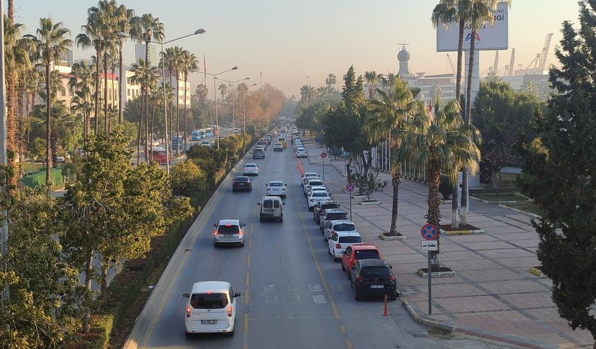 Mersin’de 19 Ekim Pazartesi günü trafiğin durumu
