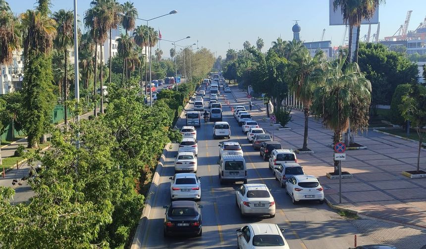 Mersin’de 23 Ekim Cuma günü trafiğin durumu