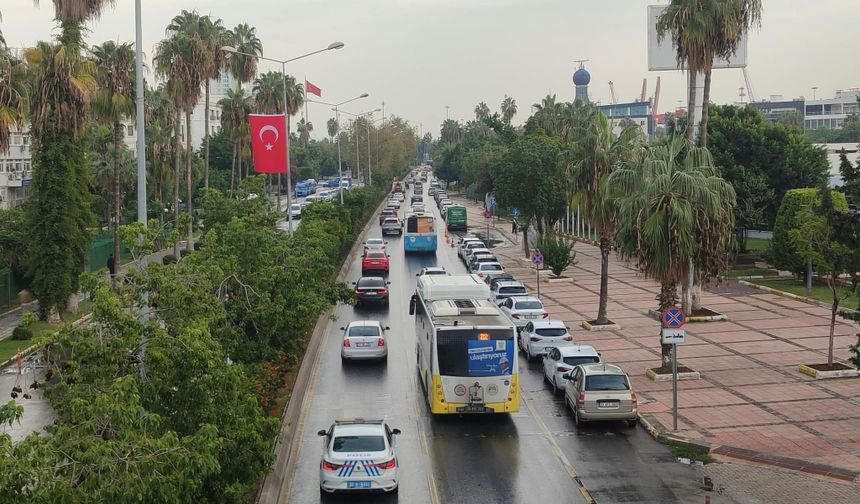 Mersin’de 27 Ekim Salı günü trafiğin durumu