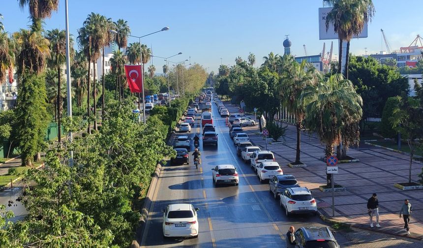 Mersin’de 30 Ekim Cuma günü trafiğin durumu