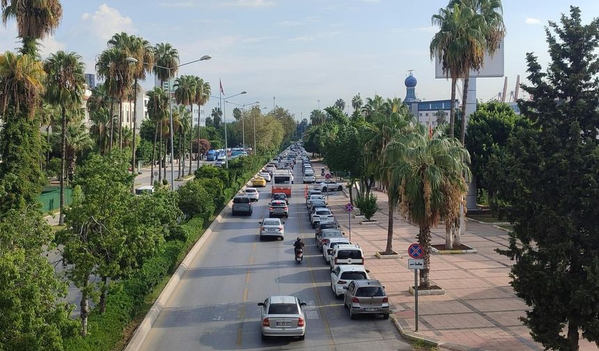 Mersin’de 5 Ekim Pazartesi günü trafiğin durumu