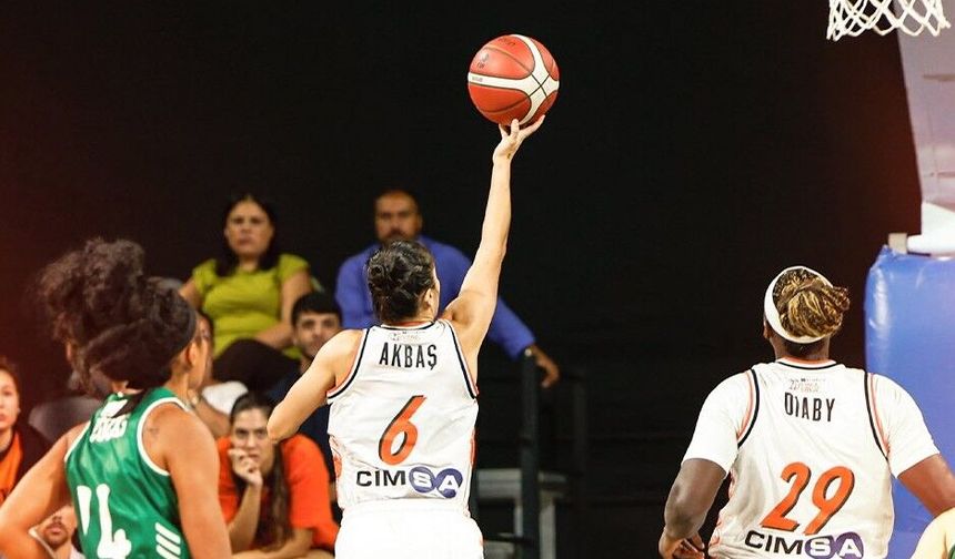 ÇİMSA ÇBK Mersin, OGM Ormanspor’u farklı yendi: 90-64