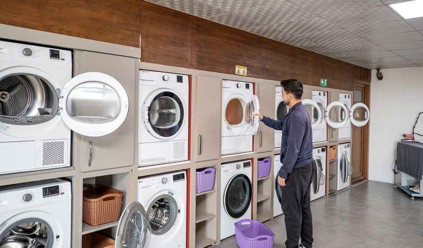 Mersin'de Çamaşır Kafeden 9 bin 800 öğrenci yararlandı