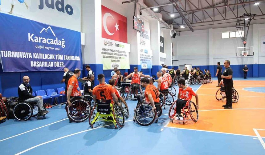 2. Göbeklitepe Tekerlekli Sandalye Basketbol Turnuvası devam ediyor