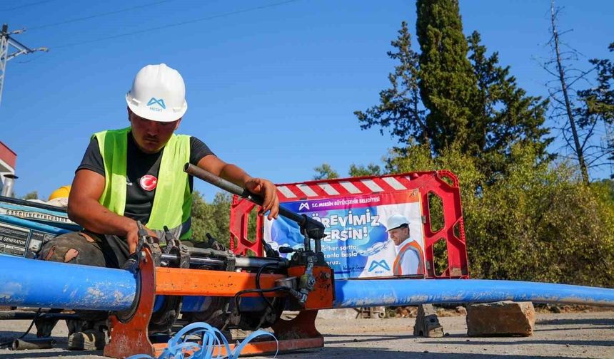 Aydıncık'ta içme suyu sorunu çözüldü