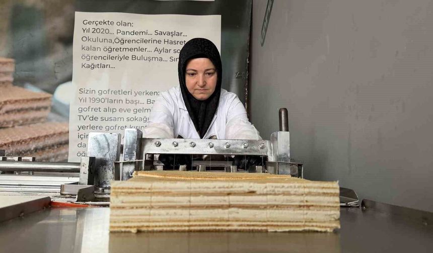 Bu gofreti tadan 50 yıl öncesine dönüyor