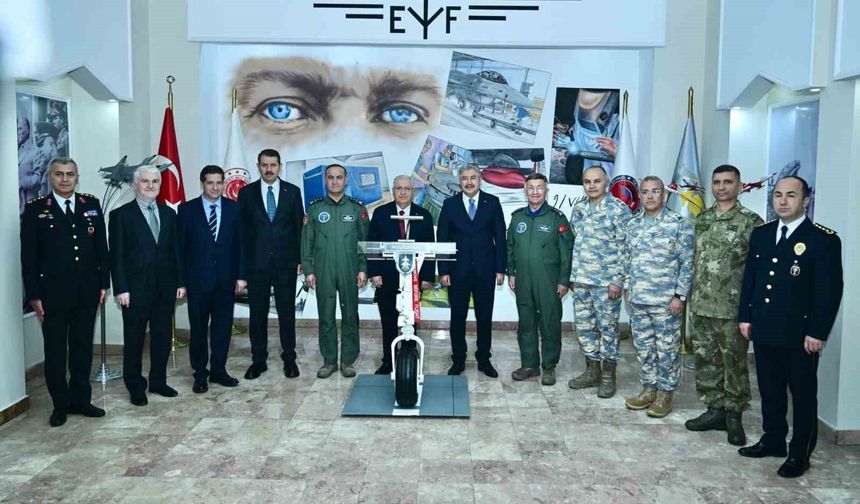 Eskişehir ​1'inci Hava Bakım Fabrika Müdürlüğünün 100'üncü yılına özel ziyaret