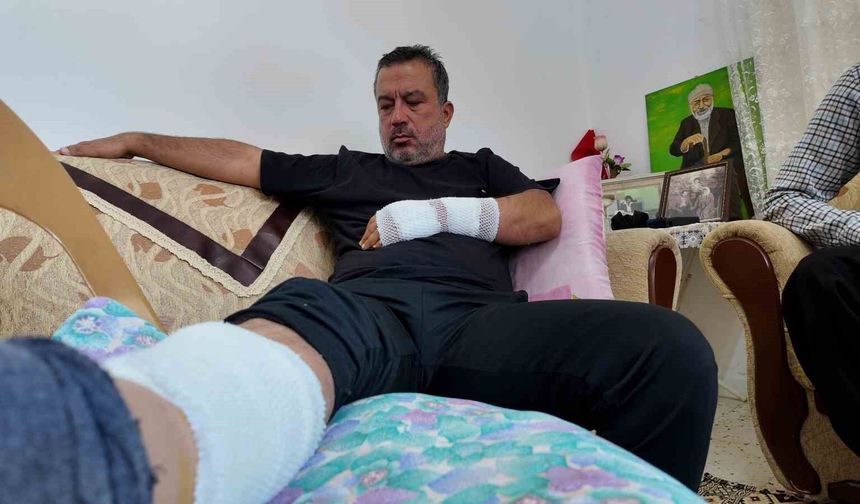 Sahipli köpeğin saldırdığı adam feci şekilde yaralandı