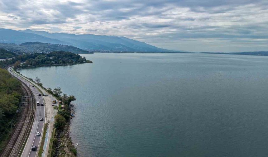 Sapanca Gölü 64 santimetre yükseldi