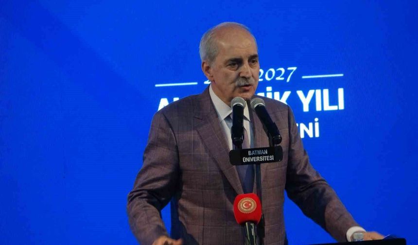 TBMM Başkanı Kurtulmuş: 'Kardeşlik kazanacak, barış ekonomisi kazanacak'