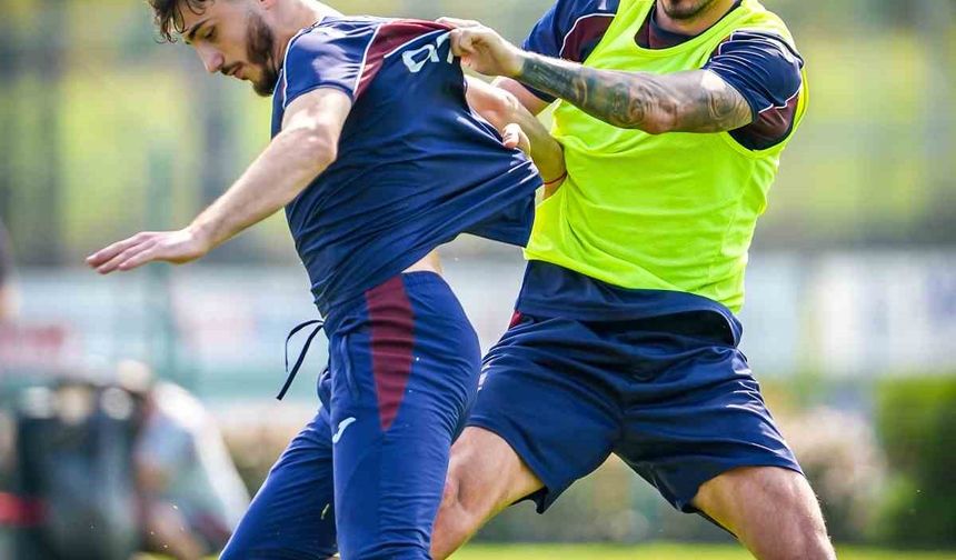 Trabzonspor, Samsunspor maçı hazırlıklarını tamamladı