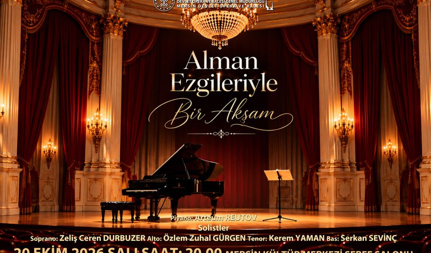 MDOB, “Alman Ezgileriyle Bir Akşam”a davet ediyor